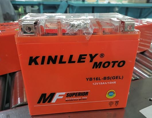 АКБ "KINLLEY MOTO"  12V/ 19 a/h 190А (173*100*152) (GEL)