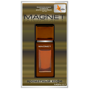 Ароматизатор на дефлектор MAGNET (ароматный кофе)  (1/10)
