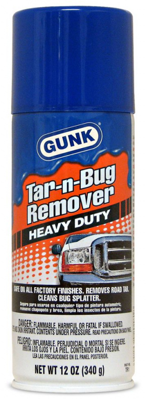 Очиститель битума,мовиля и следов насеком.(аэроз.) 340гр.  GUNK TR-1   (1/12)