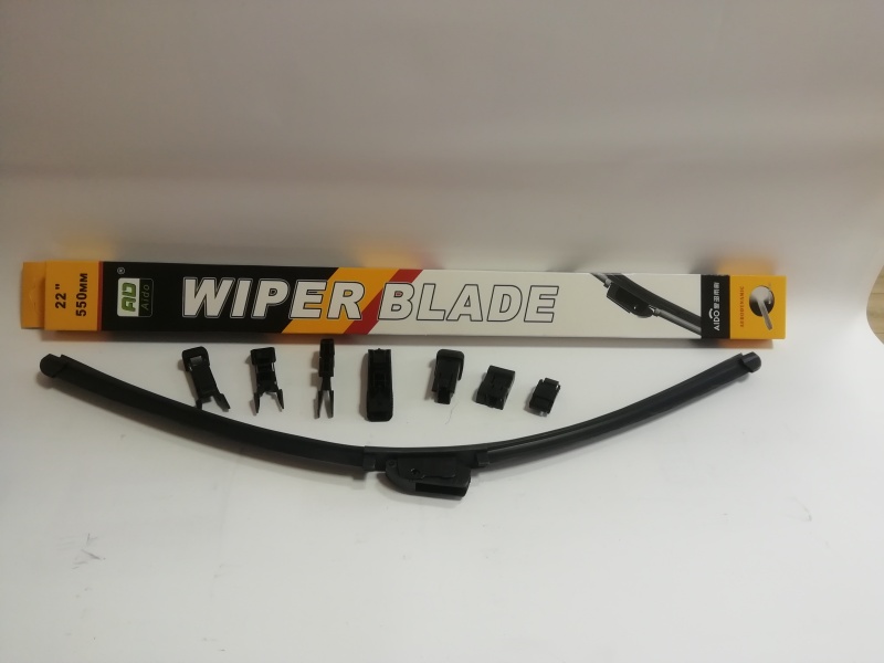 Щетка стеклоочистителя бескаркасная AIDO WIPER BLADE (картоная кор.) 22 /550мм 