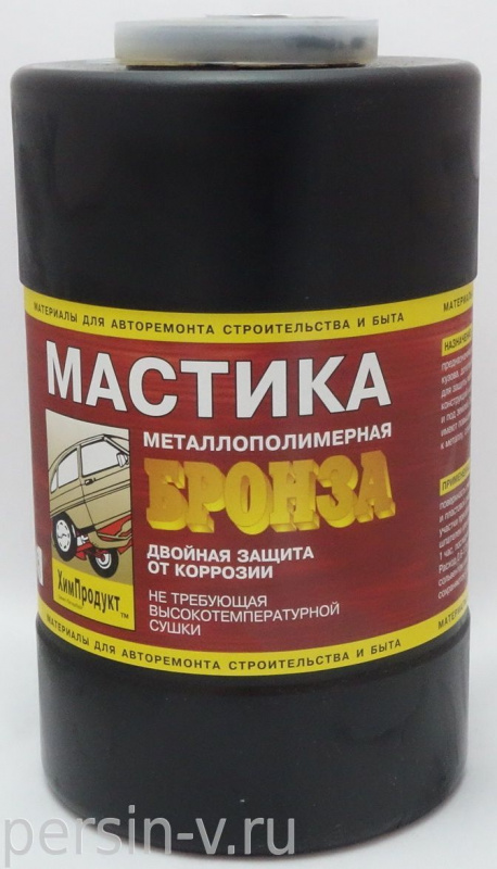 Мастика металлополимерная  "Бронза"  3,7кг  Химпродукт (1/2)