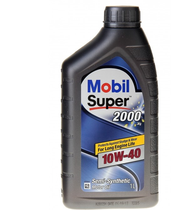 MOBIL SUPER 2000 Х1  10/40 SJ/SL/CF ( п/синт)  1л  (1/12)