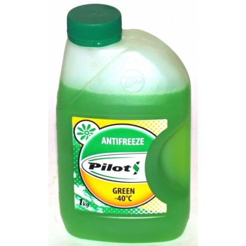 Антифриз PILOTS GREEN LINE(зеленый) 1кг.(1/8)  (пп)