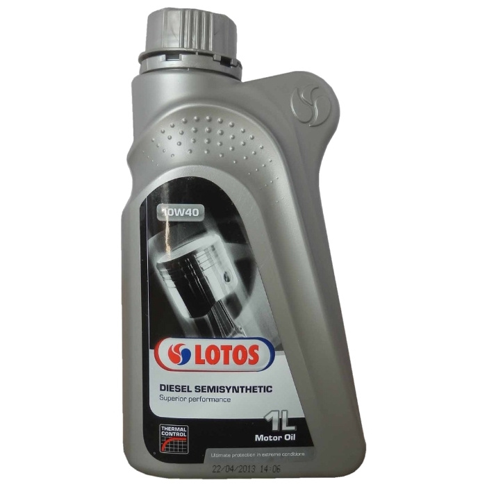 LOTOS SEMISYNTHETIC DIESEL 10W40 CF (ACEA B3) п/синт.  1л )))