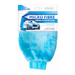Салфетка -варежка для мойки и полировки авто Mitten Polish & Clean (15 на 25см)