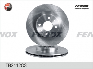 Диск тормозной ВАЗ 2110-2112 R13, ВАЗ 1117-1119, 2170, вентил. FENOX