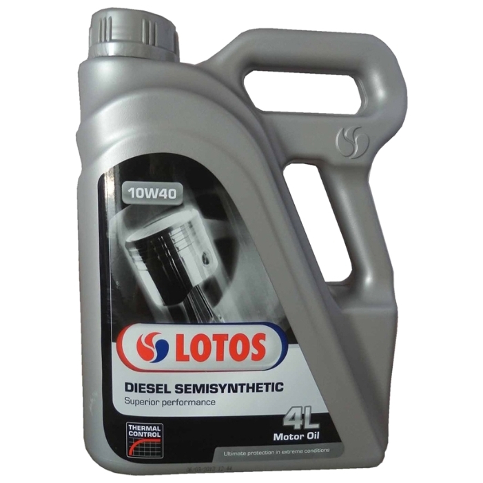 LOTOS SEMISYNTHETIC DIESEL 10W40 CF (ACEA B3) п/синт.  4л