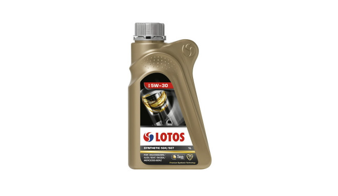 LOTOS SYNTHETIC  5W30  504/507  (допуск VW, AUDI, Škoda) синт. 1л