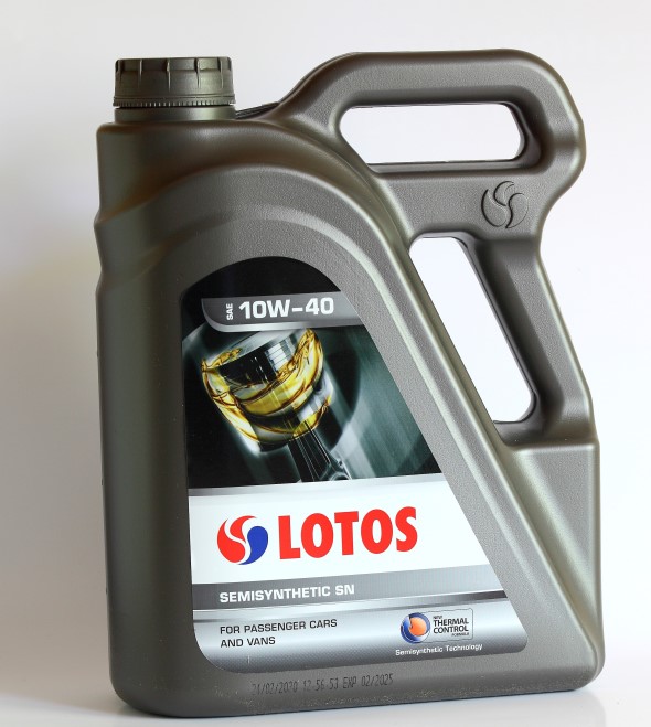LOTOS SEMISYNTHETIC 10W40 (SN) п/синт.  5л