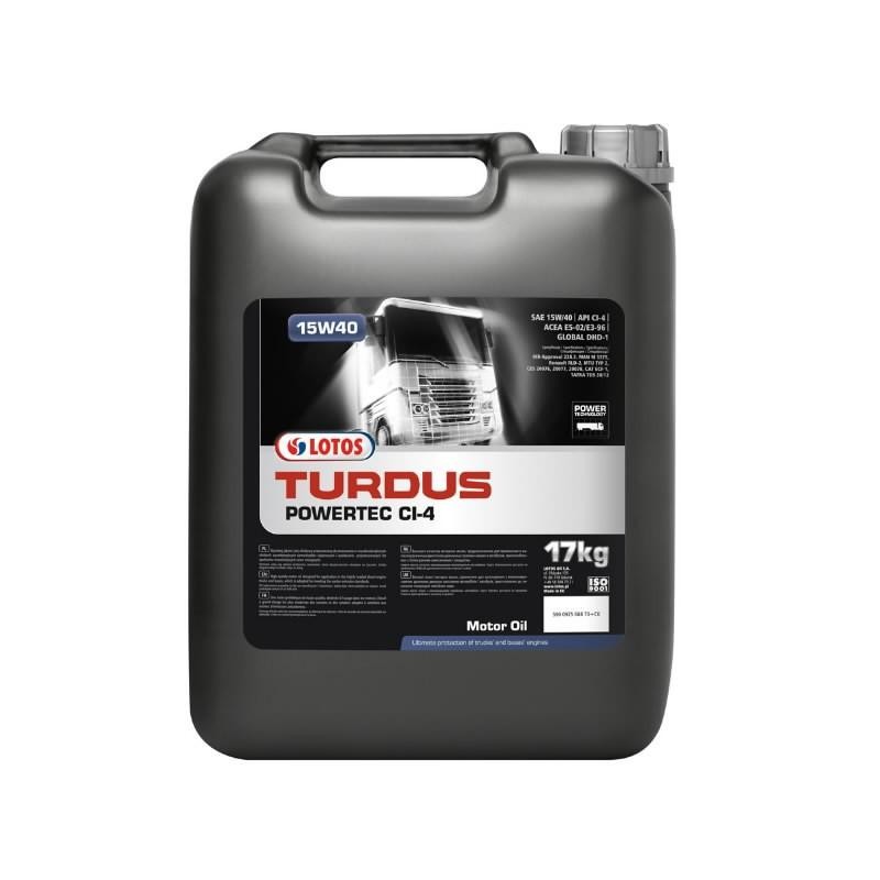 LOTOS TURDUS POWERTEC SHPD SAE15W40 (CI-4/SL,ACEA E5)  20л