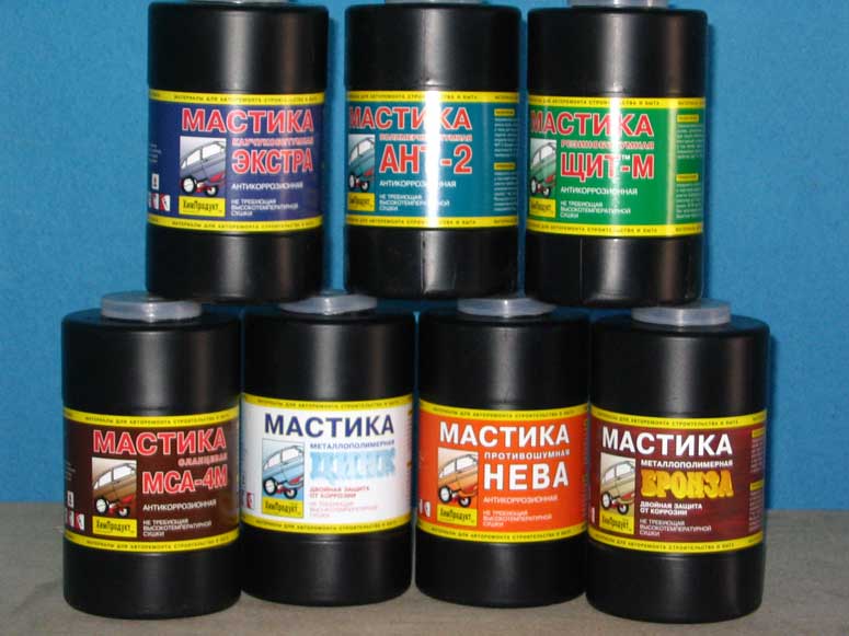 Мастика резинобитумная "ЩИТ"  1,6кг  Химпродукт   (1/6)