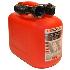 Канистра 20л (красный пластик) для бензина REXXON  (1/2)